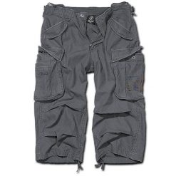 Szorty bushcraft męskie Brandit M65 Industry Vintage 3/4 Szare. Fioletowe szorty Brandit, m, bez wzorów, vintage. Za 266.50 zł.