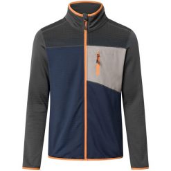 Bluza sportowa męska Viking Midland Man. Niebieskie bluzy bez kaptura Viking, m, bez wzorów, z materiału, bez kaptura. Za 219.90 zł.