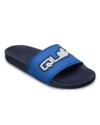 Sandały wsuwane dla Mężczyzn RIVI Niebieski. Niebieskie sandały Quiksilver, z gumy, bez zapięcia. Za 169.99 zł.