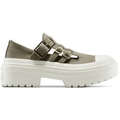 Sandały Converse Chuck Taylor As Lugged Heel Mj, Dla obu płci. Zielone sandały Converse, ze skóry, bez zapięcia. Za 490.00 zł.
