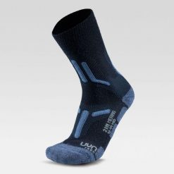 Skarpety trekkingowe męskie Uyn Trekking 2IN Merino Mid. Niebieskie skarpety UYN, bez wzorów. Za 139.99 zł.
