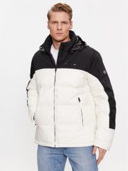 Champion Kurtka puchowa Jacket 219191 Écru Regular Fit. Kurtki Champion, l, bez wzorów, z puchu, bez kaptura. Za 469.99 zł.