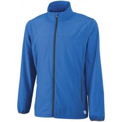 Wilson Bluza Tenisowa M Team Woven Jacket New Blue M. Bluzy bez kaptura marki Wilson. W wyprzedaży za 159.00 zł.