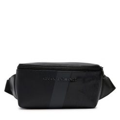 Nerka Armani Exchange. Czarne saszetki i nerki Armani Exchange, bez wzorów. Za 459.99 zł.