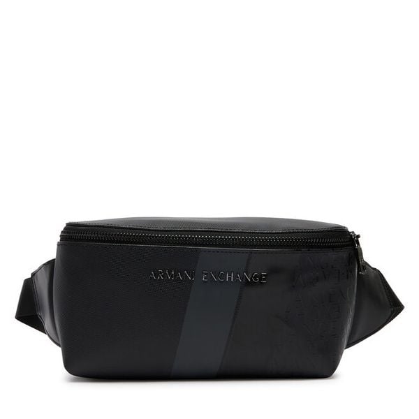 Nerka Armani Exchange. Czarne saszetki i nerki Armani Exchange, bez wzorów. Za 459.99 zł.