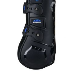 Otwarte przednie getry dla koni Weatherbeeta Tough-Tec Essential. Czarne legginsy długie sportowe WEATHERBEETA, m, bez wzorów, do jazdy konnej. Za 397.50 zł.