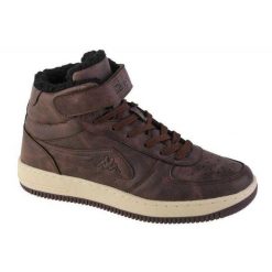 Męskie Buty Sportowe Bash Faux Fur Mid Cut. Brązowe buty trekkingowe Kappa, bez wzorów, bez zapięcia, trekkingowe. Za 238.99 zł.