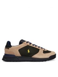 Polo Ralph Lauren Sneakersy Varick PP 809P15680003 Brązowy jasny. Brązowe buty sportowe casual Polo Ralph Lauren, bez wzorów, ze skóry, bez zapięcia. Za 689.99 zł.
