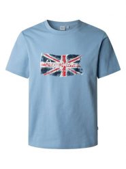 Pepe Jeans Koszulka w kolorze błękitnym rozmiar: M. Niebieskie bezrękawniki Pepe Jeans, m, bez wzorów, z bawełny, bez kołnierzyka, bez ramiączek. Za 96.60 zł.