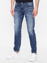 Mustang Jeansy Oregon 3116-5111 Niebieski Slim Fit. Niebieskie jeansy Mustang, m. Za 259.99 zł.