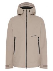 Didriksons Kurtka funkcyjna "Basil" w kolorze szarobrązowym rozmiar: L. Szare kurtki outdoor i hardshell Didriksons, l, bez wzorów, bez kaptura. Za 369.84 zł.