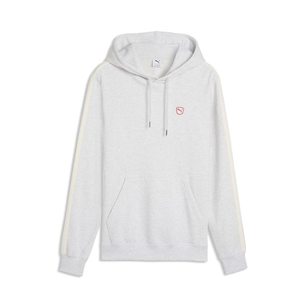 Męska dzianinowa bluza z kapturem Essentials Elevated PUMA. Białe bluzy z kapturem Puma, na jesień, m, z aplikacjami, z bawełny, z kapturem. Za 249.00 zł.