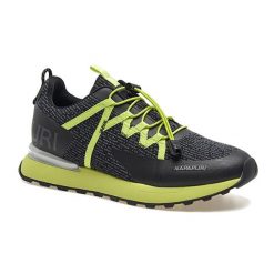 Buty męskie Napapijri Valley. Zielone buty trekkingowe Napapijri, bez wzorów, bez zapięcia. Za 369.99 zł.