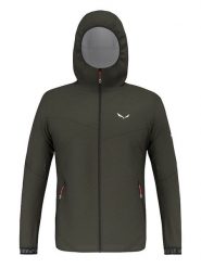 Salewa Kurtka funkcyjna "Pedroc PTX" w kolorze oliwkowym rozmiar: M. Zielone kurtki outdoor i hardshell Salewa, m, bez wzorów, bez kaptura. Za 719.95 zł.