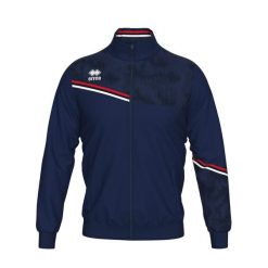 Kurtka z dresu Errea Erick. Niebieskie kurtki ERREA, m, z aplikacjami, z dresówki, bez kaptura. Za 238.50 zł.