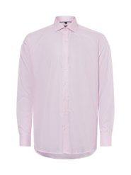 Finshley & Harding Koszula Mężczyźni Modern Fit Bawełna różowy, 43. Czerwone koszule Finshley & Harding, m, bez wzorów, z bawełny, bez kołnierzyka, bez ramiączek. Za 149.95 zł.