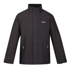 Męska Kurtka Przeciwdeszczowa. Czarne kurtki Regatta, m, bez wzorów, bez kaptura. Za 254.99 zł.