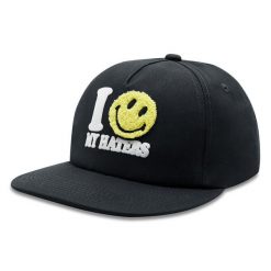 Czapka z daszkiem Market. Czarne czapki z daszkiem Market, bez wzorów. Za 279.99 zł.