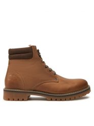 Jack&Jones Trapery Jfwstanton 12257999 Brązowy. Brązowe trapery Jack&Jones, ze skóry, bez zapięcia. Za 359.99 zł.