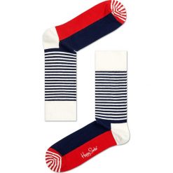 Happy Socks - Skarpety Half Stripe. Skarpety marki Happy Socks. W wyprzedaży za 29.90 zł.