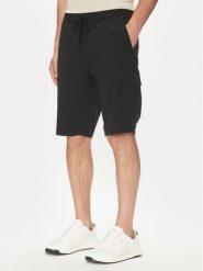 BOSS Szorty sportowe S_Urbanex-Cargo 50534318 Czarny Tapered Fit. Czarne krótkie spodenki sportowe Boss, m, bez wzorów. Za 509.99 zł.