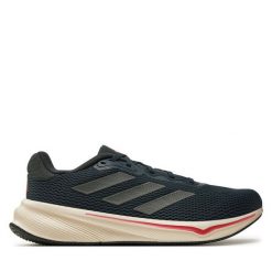 Buty do biegania adidas. Niebieskie buty do biegania Adidas, bez wzorów, bez zapięcia, do biegania. Za 239.99 zł.