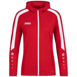 Bluza dresowa z kapturem Jako Power. Czerwone bluzy z kapturem JAKO, s, bez wzorów, z dresówki, z kapturem. Za 283.75 zł.