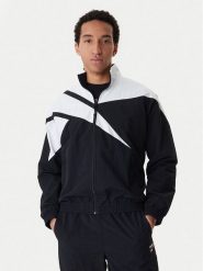 Reebok Bluza Bailham RK25551CCM Czarny Relaxed Fit. Czarne bluzy Reebok, l, bez wzorów, z syntetyku, bez kaptura. Za 319.99 zł.