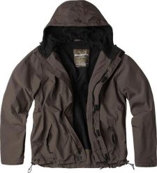 Kurtka męska Surplus Zipper Windbreaker brązowa r. M. Brązowe kurtki Surplus, m, bez wzorów, bez kaptura. Za 240.95 zł.