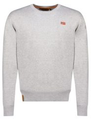 Geographical Norway Sweter w kolorze szarym rozmiar: 3XL. Szare swetry nierozpinane Geographical Norway, xl, bez wzorów, bez kołnierzyka, bez ramiączek. Za 96.60 zł.