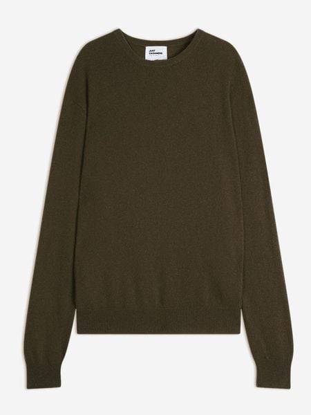 Just Cashmere Kaszmirowy sweter "Howard" w kolorze khaki rozmiar: M. Brązowe swetry nierozpinane Just Cashmere, m, bez wzorów, z kaszmiru, bez kołnierzyka, bez ramiączek. Za 413.99 zł.