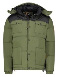 Geographical Norway Kurtka zimowa w kolorze zielonym rozmiar: M. Zielone kurtki Geographical Norway, na zimę, m, bez wzorów, bez kaptura. Za 190.18 zł.