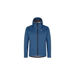 Kurtka przeciwdeszczowa męska Montura Danubio G. Niebieskie kurtki MONTURA, m, bez wzorów, bez kaptura. Za 1,259.00 zł.