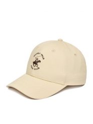 Beverly Hills Polo Club Czapka z daszkiem CWBEO-BHPC-U3-003-SS26 Beżowy. Brązowe czapki z daszkiem Beverly Hills Polo Club, bez wzorów, z bawełny. Za 79.99 zł.
