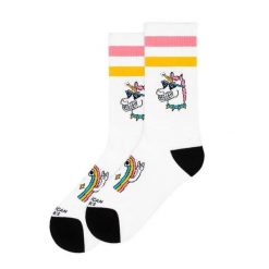 Skarpetki American Socks Jednorożec. Skarpety AMERICAN SOCKS, bez wzorów. Za 80.37 zł.