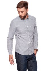 KOSZULA WRANGLER LS 1PKT BUTTON DOWN NAVY W5874SQ35 112129583. Niebieskie koszule Wrangler, m, bez wzorów, z materiału, bez kołnierzyka, bez ramiączek. Za 129.99 zł.
