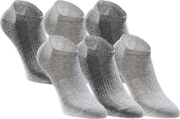 Skarpetki Tastiq 6-pak Giftbox Grey-mix 35-38. Szare skarpety Erima, bez wzorów, z bawełny. Za 120.99 zł.