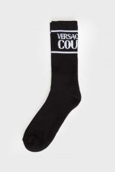 Skarpety męskie VERSACE JEANS COUTURE. Skarpety Versace Jeans Couture, bez wzorów, z jeansu. W wyprzedaży za 105.47 zł.
