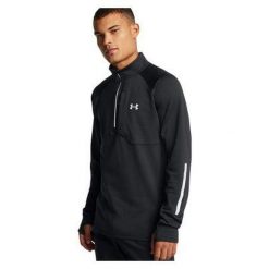 Sweter Męski Under Armour Launch Elite CW HZ. Czarne bielizna termoaktywna Under Armour, m, bez wzorów, bez ramiączek, do biegania. Za 359.00 zł.