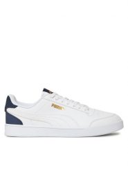 Puma Sneakersy Puma Shuffle 309668 05 Biały. Białe buty sportowe casual Puma, bez wzorów, ze skóry, bez zapięcia. Za 159.99 zł.