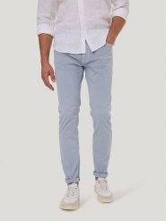 Pierre Cardin Spodnie w kolorze błękitnym rozmiar: W34/L32. Niebieskie spodnie materiałowe Pierre Cardin, l, z aplikacjami, z materiału, klasyczne. Za 151.77 zł.