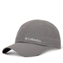 Czapka z daszkiem Columbia. Szare czapki z daszkiem Columbia, bez wzorów. Za 129.99 zł.