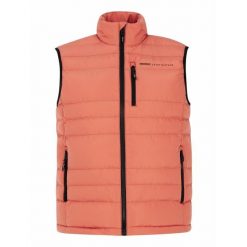 Kurtka puchowa bez rękawów Protest Bramptoon. Brązowe kurtki Protest, bez wzorów, z puchu, bez kaptura. Za 350.50 zł.