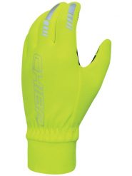 Lekkie rękawiczki zimowe unisex Chiba Thermofleece Waterpro. Żółte rękawiczki Chiba, na zimę, bez wzorów, z elastanu. Za 94.00 zł.