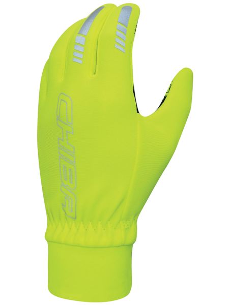 Lekkie rękawiczki zimowe unisex Chiba Thermofleece Waterpro. Żółte rękawiczki Chiba, na zimę, bez wzorów, z elastanu. Za 111.00 zł.