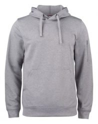 Clique Basic Active Hoody – unisexowa bluza z kapturem z poliestru. Szare bluzy z kapturem CLIQUE, m, bez wzorów, z kapturem. Za 192.01 zł.