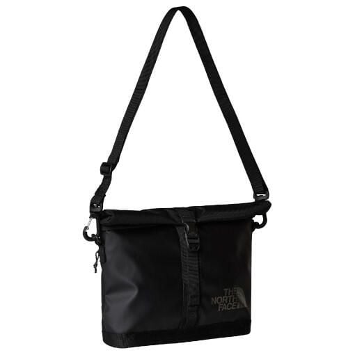 Torba turystyczna The North Face Base Camp Shoulder Bag. Czarne torby na ramię The North Face, bez wzorów, z materiału, na ramię, bez dodatków. Za 252.00 zł.