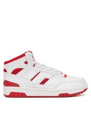 Shaq Sneakersy BREAKER MID AQ95013M-WR Biały. Białe buty sportowe casual Shaq, bez wzorów, ze skóry, bez zapięcia. Za 249.99 zł.