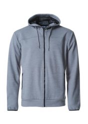 Clique Bluza z kapturem Ottawa z miękkiego poliestru – ash. Szare bluzy z kapturem CLIQUE, m, bez wzorów, z kapturem. Za 244.88 zł.