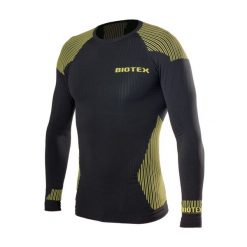 Bezszwowa kamizelka Biotex hightech. Czarne bluzy BIOTEX, xl, bez wzorów, bez kaptura. Za 373.50 zł.